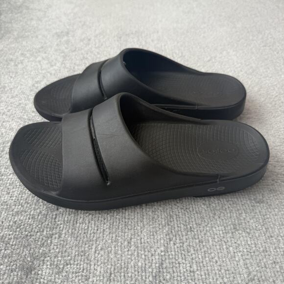 Oofos Ooahh Slide Shoes Mens Size 10 Womens Size 12 Recovery Comfort Sandals - Picture 1 of 12